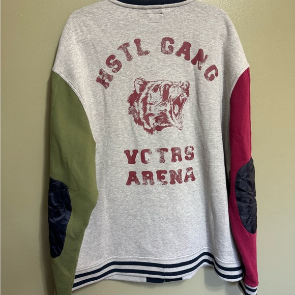 Hustle Gang Zip Up Jacket, Size 3X - Picture 2 of 8